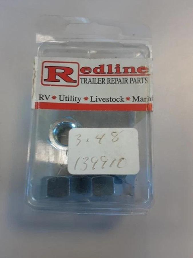 Redline Trailer Repair Parts Part #139910 Bolt Nuts