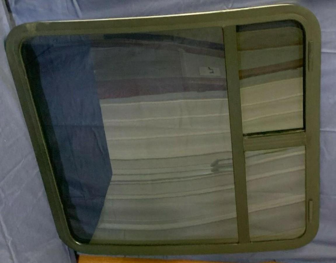 Tinted Custom Bay Window for a Conversion Van