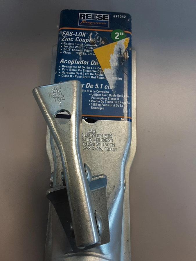 Reese Fas-Lok 2" Ball Zinc Coupler Part # 74042