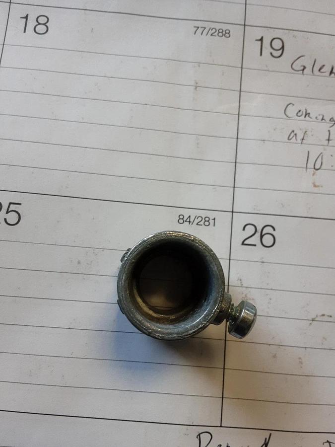 NIB GAMPAK TC-501 Straight Conduit Connector with Locknut