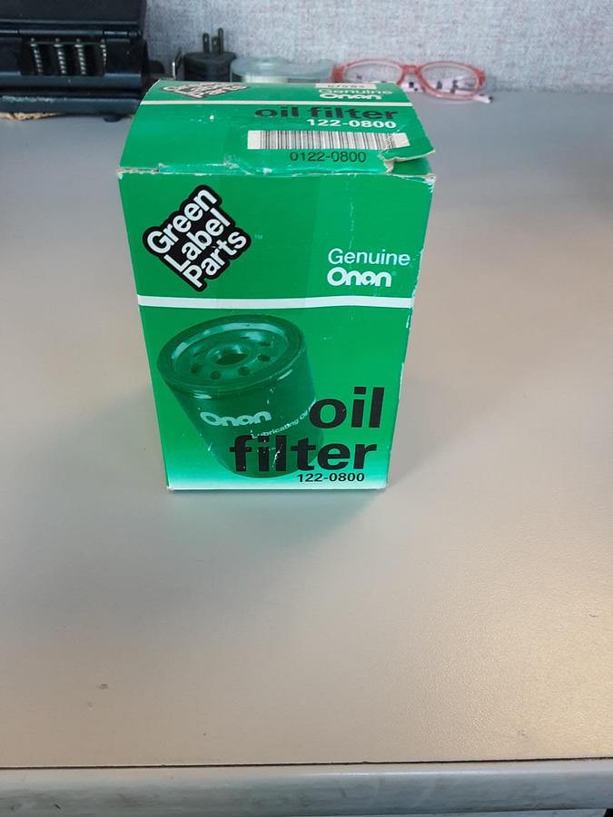 Green Label Parts Genuine Onan Oil Filter Part # 67583