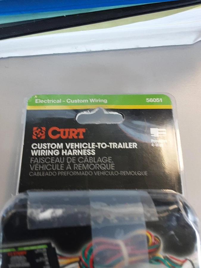 Curt T-Connector Custom Vehicle to Trailer Wiring Harness Part #56051