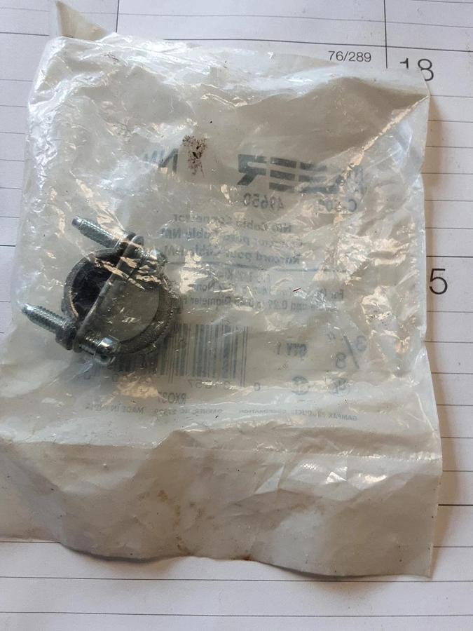 NIB GAMPAK C-500 NEER™ connectors for Non-Metallic sheathed cable.