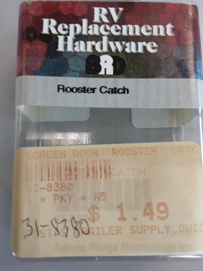 RV Replacement Hardware Rooster Catch Part # 31-8380