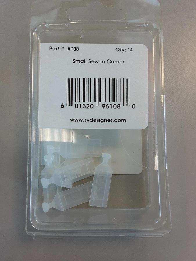 RV Designer Curtain Carriers Small Part # A108