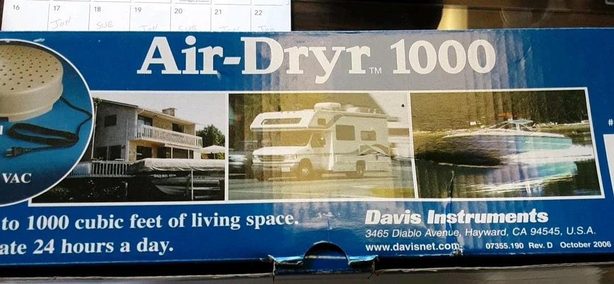 Used Davis Instruments Air-Dryr 1000 Dryer