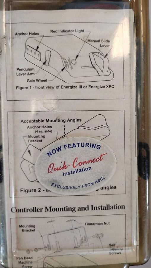 Hayes Energizer III Brake Controller Quick Connect Part #32299