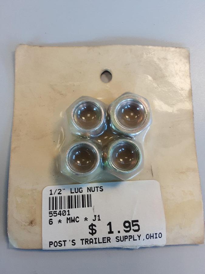 4 1/2" lug Nuts for Tires. Part # 55401.