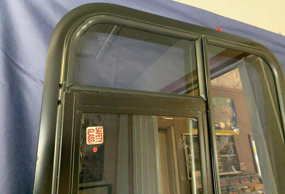 Tinted Custom Bay Window for a Conversion Van