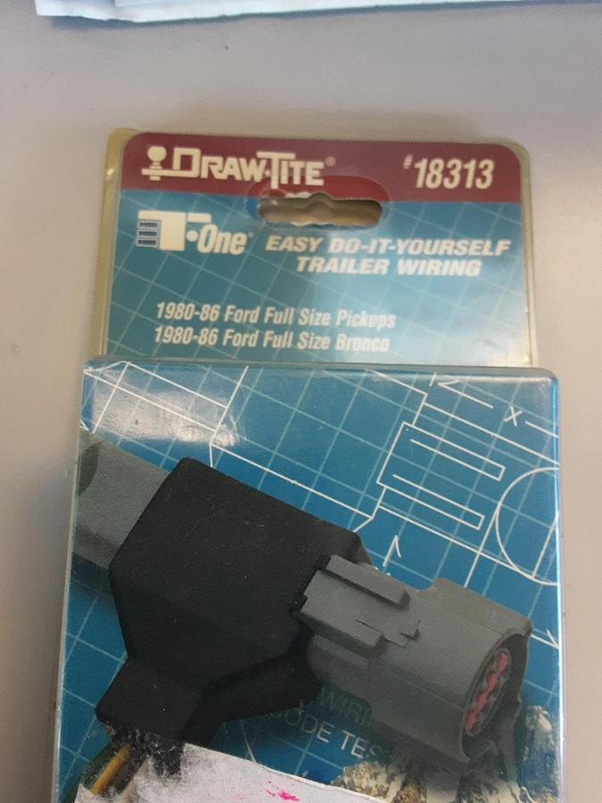 Draw-Tite Part # 18313 T-One Trailer Wiring For Ford
