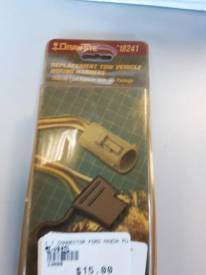 Draw-Tite Replacement Wiring Harness Part #18241 For Ford And Mazda