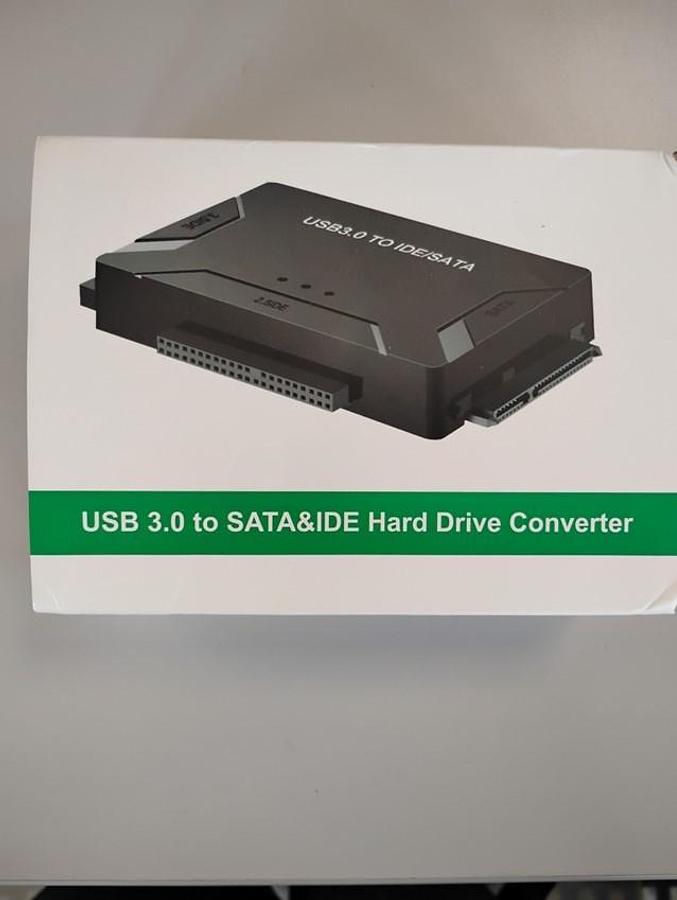 Used USB3.0 to SATA & IDE Hard Drive Converter