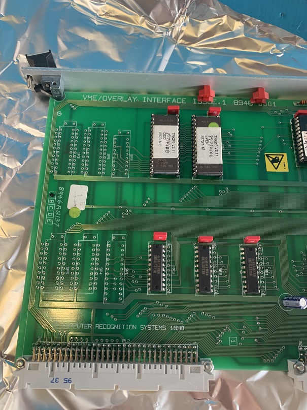 Used Computer Recognition System VME/Overlay Interface Issue 1 Board 8946-0002