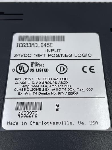 Used GE IC693MDL645E