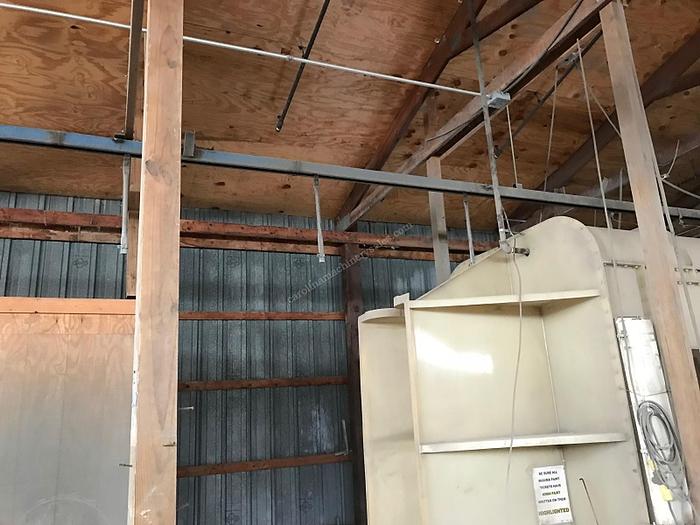 Used Complete Operation Powder Coating Room