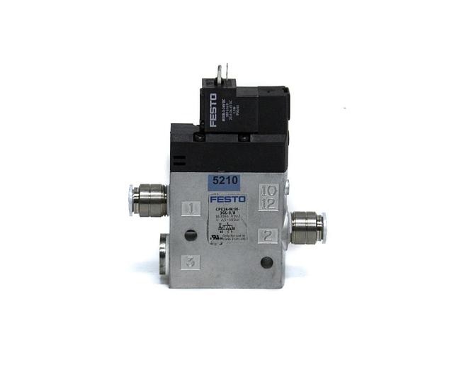 Used Festo CPE24-M1H-3GL-3/8 Solenoid Valve (5210) 628243307801