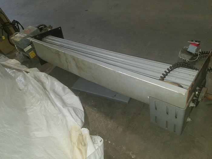 Used 5' x 8' Motorized Overhead Door Roll Up Door with motor and control