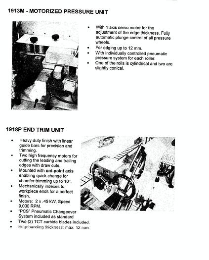 Used Holz-her Sprint 1329 Premium Edgebander