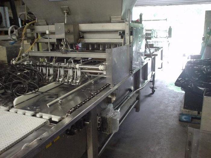 Used USED HINDS-BOCK MULTI-LANE MUFFIN BATTER DEPOSITING LINE