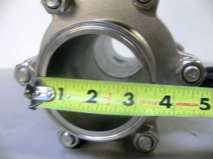 Used FNW FNWRP100ADA 82DA6518 116PSI Actuator w/ 3" SS Ball Valve CF8M + Sensors