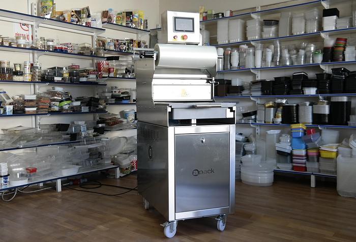 Apack Model MAP 25 Tray Sealing and MAP Packaging Machine