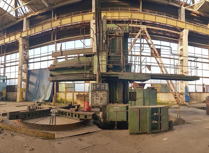 1985 Single Column Vertical Turning Lathe SCM100