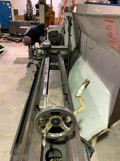 Used YAM MODEL 2000G 17" X 80" ENGINE LATHE