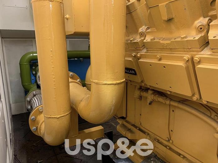 Used 1.2 MW 1990 Used Caterpillar 3516 Diesel Generator Set
