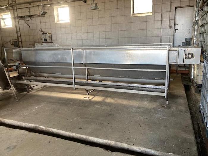 Gebraucht Blanchieranlage für Karotten und Rote Beete, Fabrikat Komen & Kuin