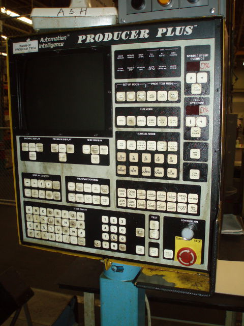 Used 20" x 60" Cincinnati CNC 5 Axis Hydrotel 4 Spindle Vertical Mill