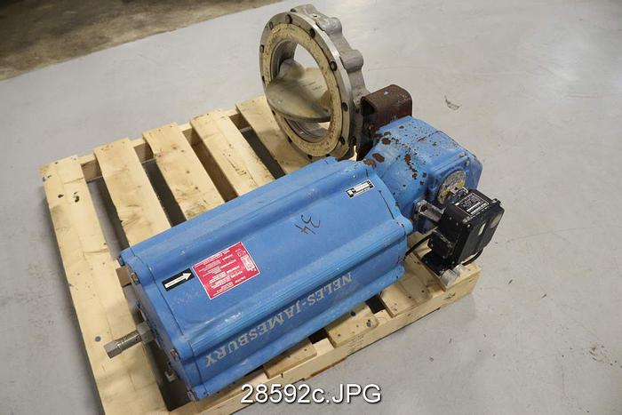 Used Neles Jamesbury 14" Air Operated Butterfly #28592