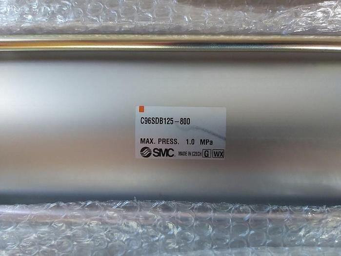 Cilindro pneumatico, C96SDB125-800, D125mm, corsa 800mm, SMC, nuovo -50%