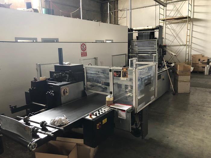 Used 2006 De Bernardi 80G -SH for the production of film soft loop handles bags