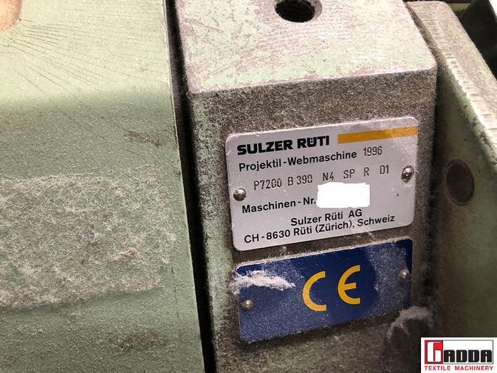 Usato SULZER P7200 390 cm RATIERA #SU 152