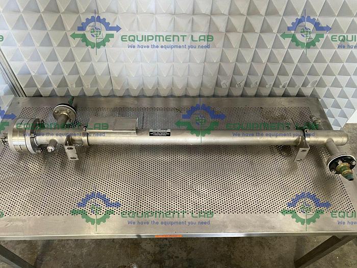 Used Allegheny Bradford  Stainless Steel Shell and Tube Heat Exchanger 6.3 Sq. Ft