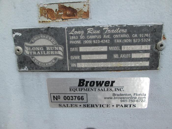 Used 1994 Loadtec Mobile Resistive Load Bank