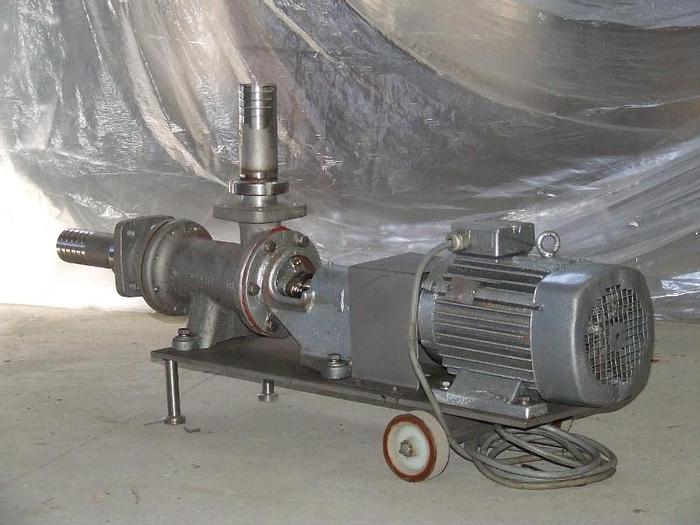 Used Pompa ślimakowa niemiecka na wózku jezdnym