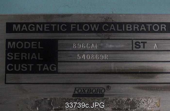 Used Foxboro Magnetic Flow Calibrator, Model 896CAL #33739