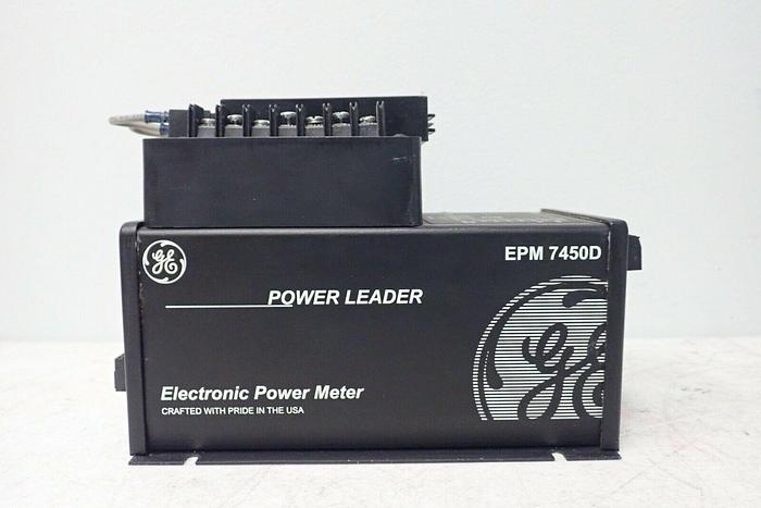 Used GE General Electric EPM 7450D Electronic Power Meter