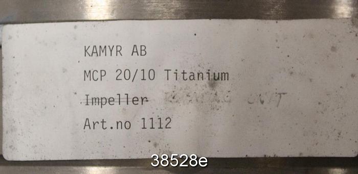 Used Andritz Duflo (Kamyr) MCP-20/10 Pump Power End #38528