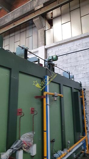 Used Mudffled Gas turbo Kiln Moretti mod. FDTM4