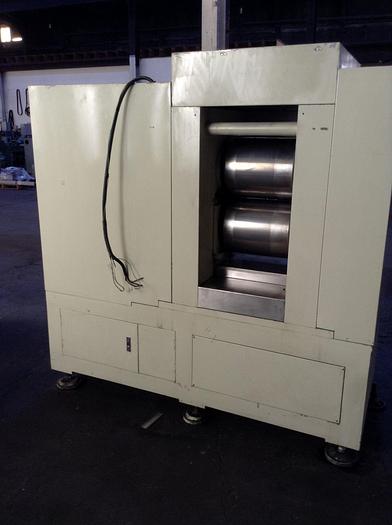 Used 12" WIDE ELECTROVAYA 2 ROLL CALENDARING SYSTEM - PENDING SALE