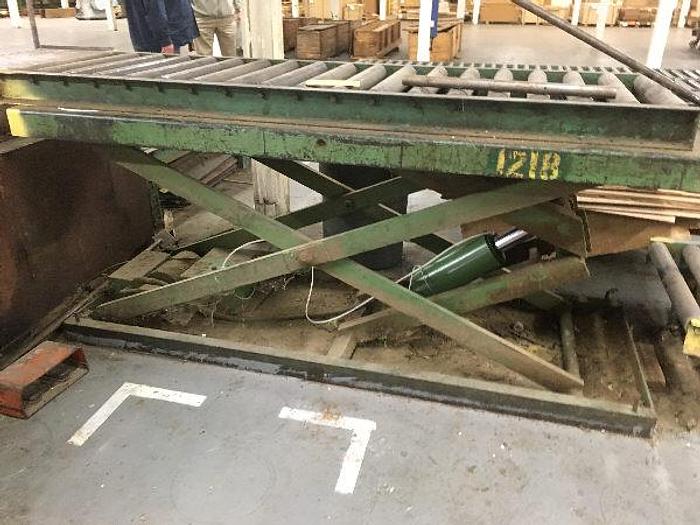 Used LOT OF (5) HEAVY-DUTY SCISSOR-LIFTS