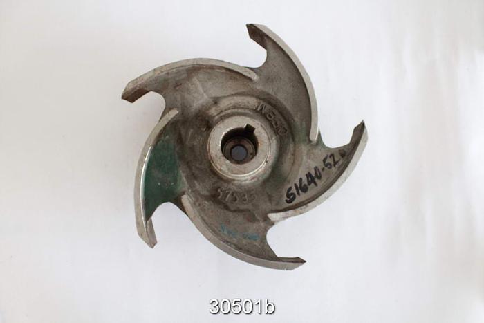 Used Goulds 3175 5-Vane Impeller, 4x10x14 #30501