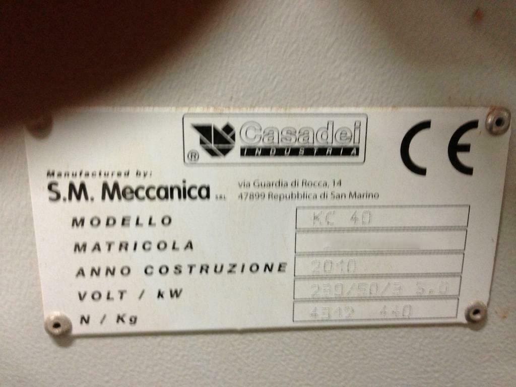 Used CASADEI KC 40 - 2010