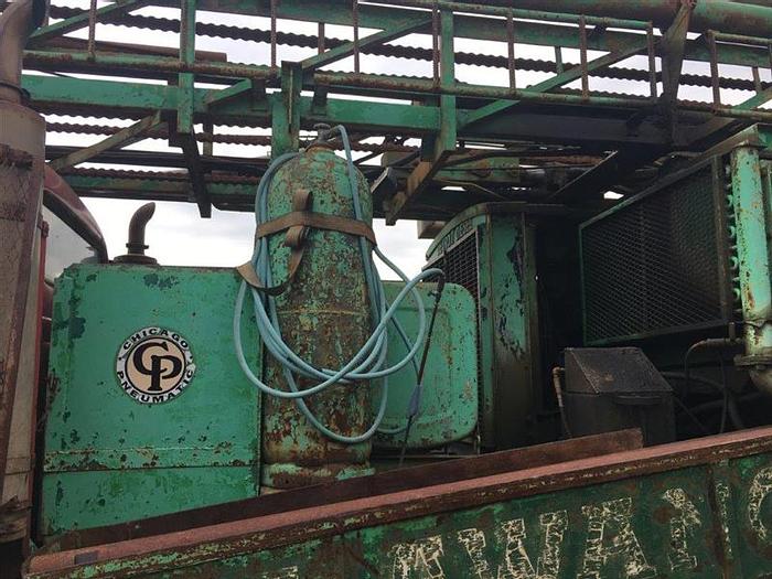 Used 0 Chicago Pneumatic 650 Drill Rig - Casing Hammer