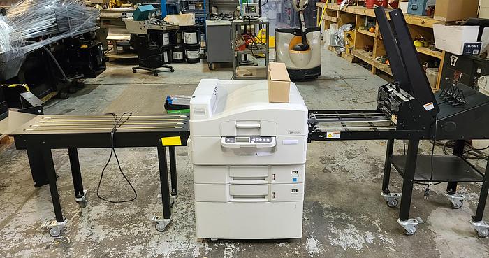 Used OKI Envelope Printer with Feeder and Conveyor-Model DP100GA