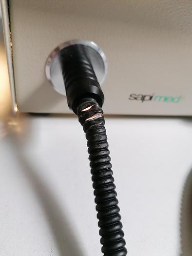 Gebraucht Sapimed light source GLF 100 with optic fibre cable