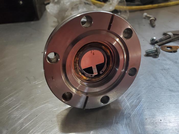 Used Varian Tube Cold Cathode Vacuum Gauge 524-2 (Z1)