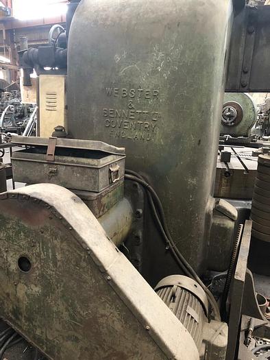 Used WB MANUAL VERTICAL LATHE MACHINE